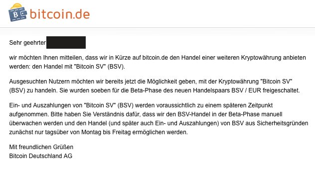 Bitcoin Cash Sv Bsv Bekommen !   Ledger Und Bitcoin De Steemit - 